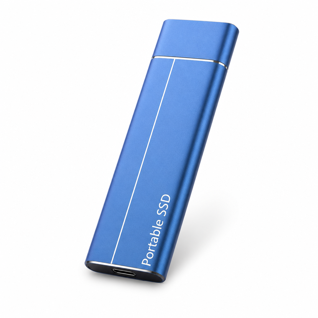 Ultra-Fast USB-C Aluminum Portable SSD