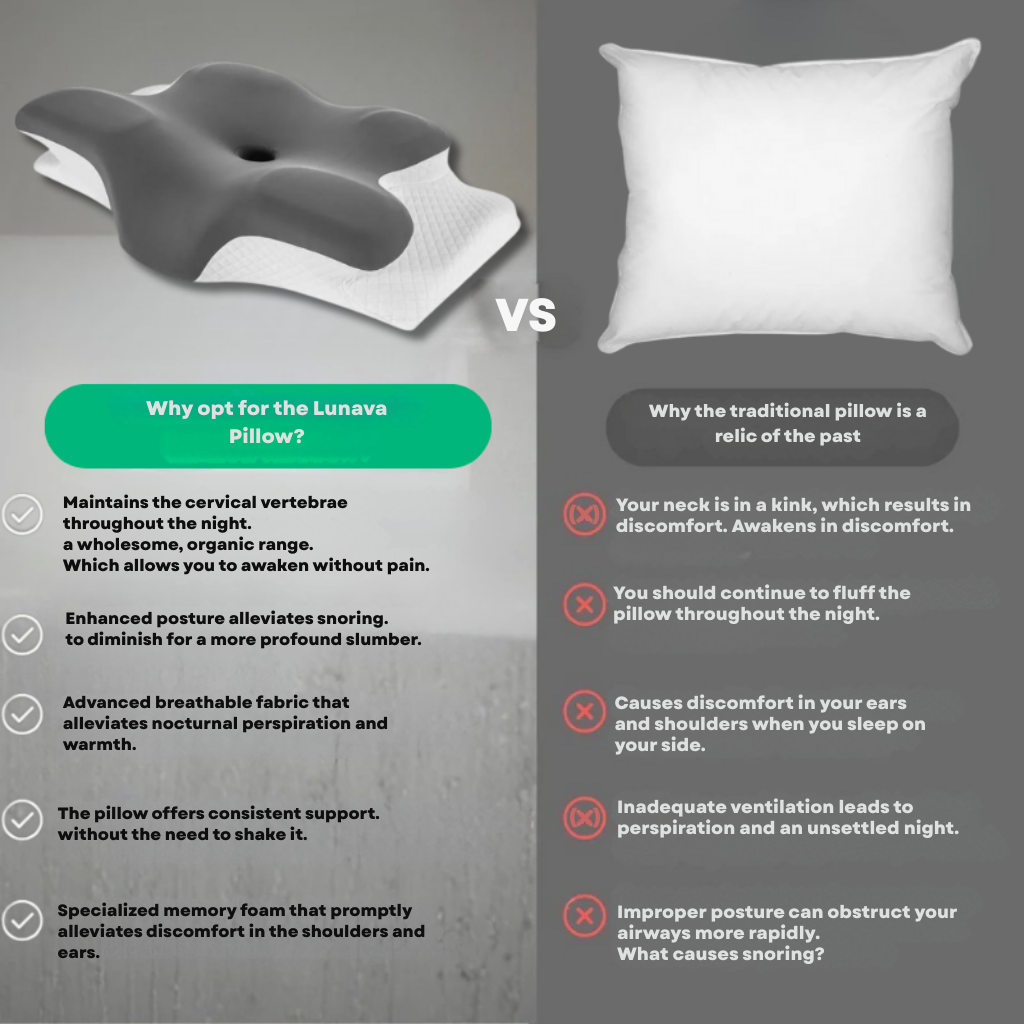 NeckNest™ Pillow — Wake Refreshed with Pain-Free, Energized Mornings