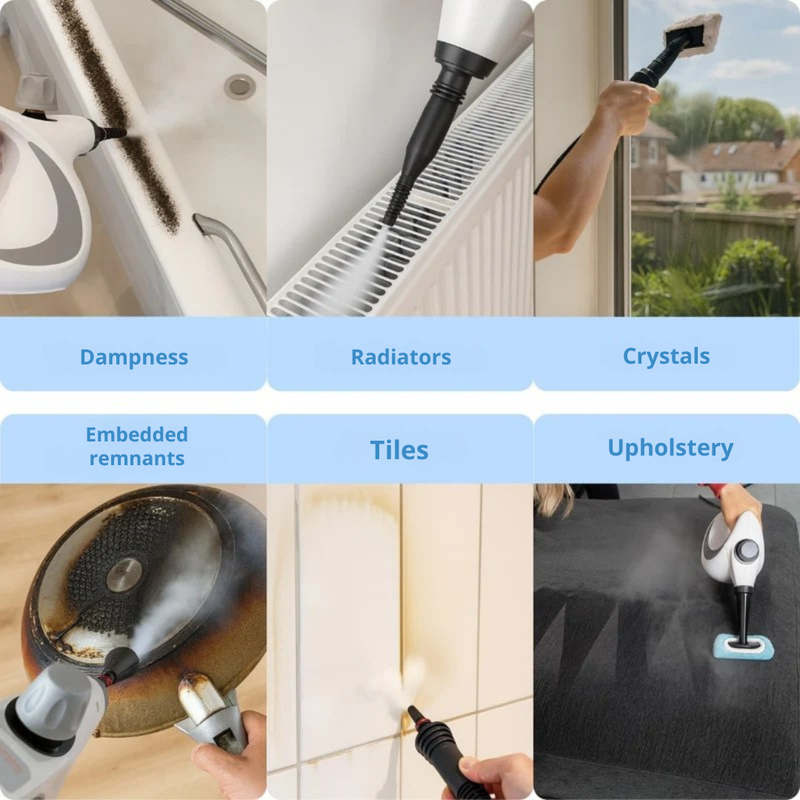 VaporLux™ — Effortless Steam Power That Makes Your Home Sparkle Instantly