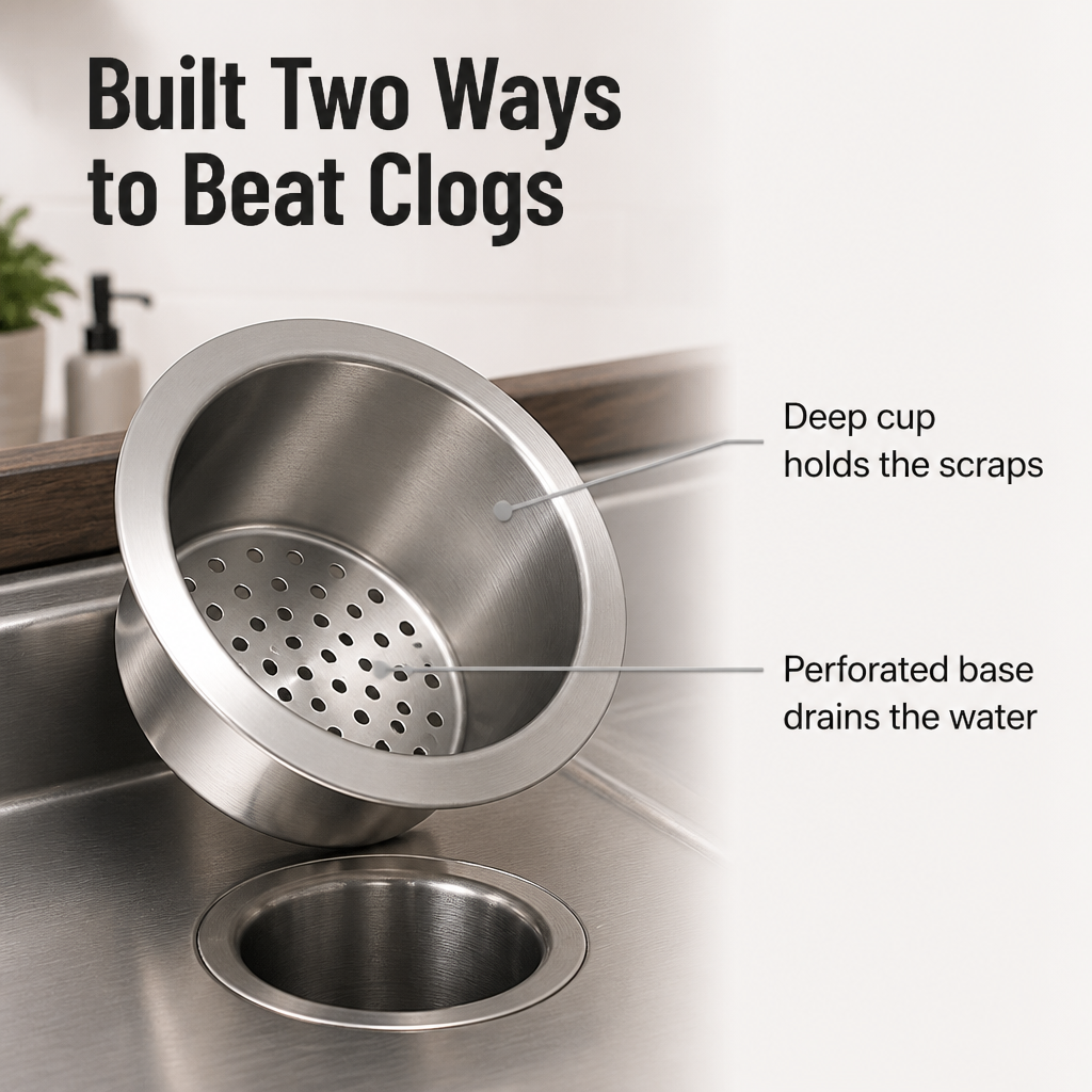 AuraShield™ — Catch Every Scrap and Keep Your Drain Flowing Clog-Free