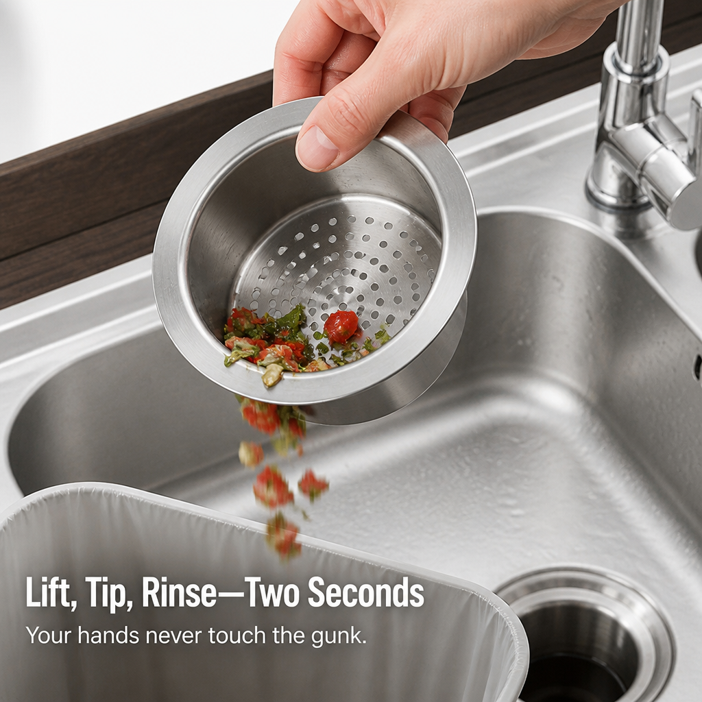 AuraShield™ — Catch Every Scrap and Keep Your Drain Flowing Clog-Free