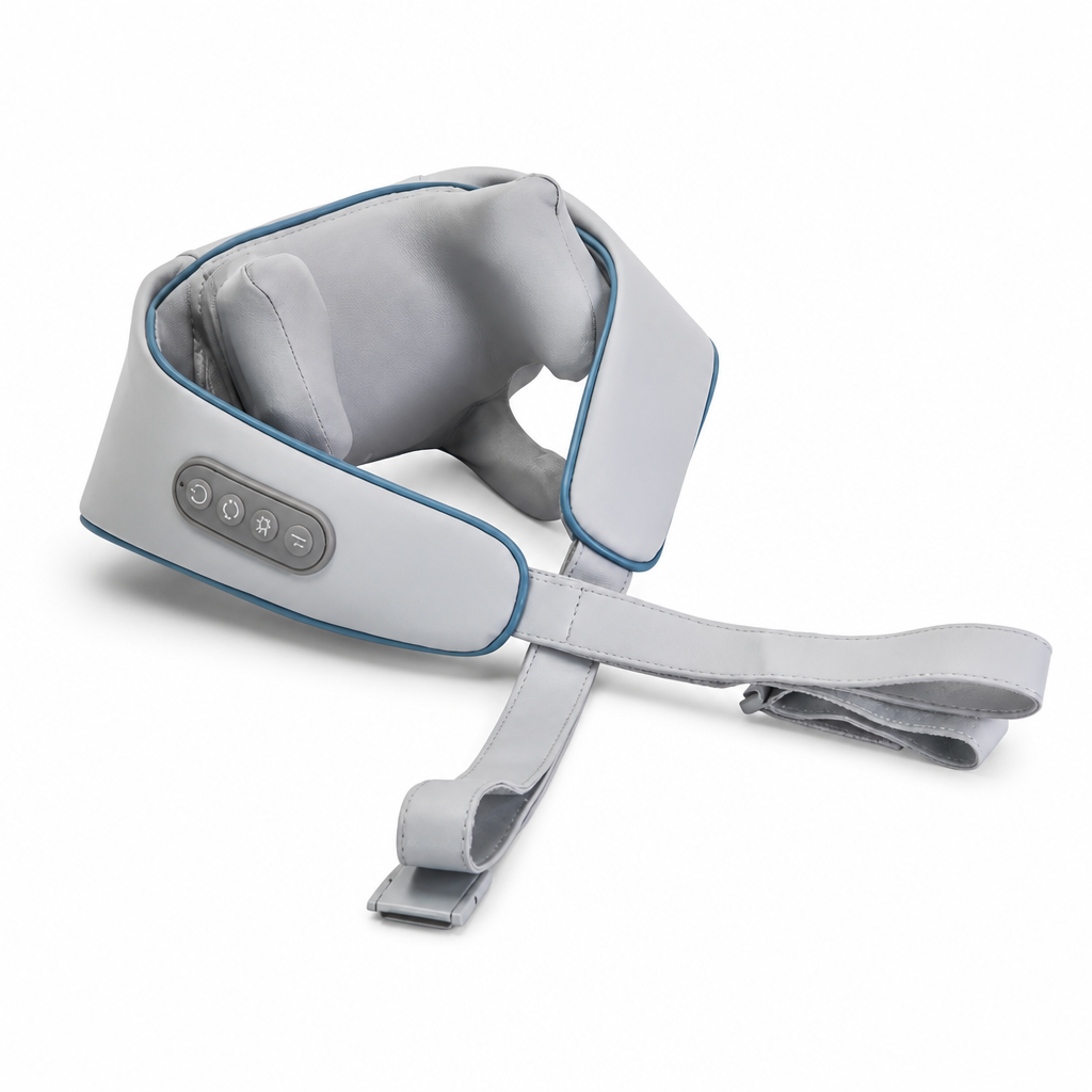 Deep Shiatsu Heated Cordless Neck & Shoulder Massager