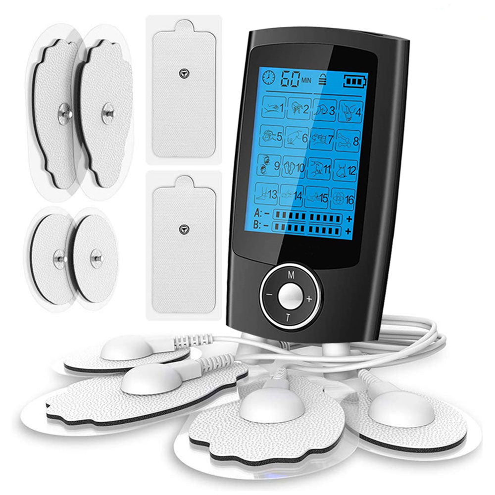 Electro Stimulation Device with 16 Modes for EMS TENS Therapy