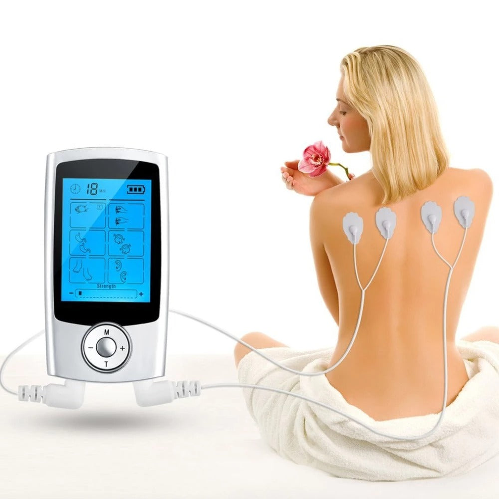 Electro Stimulation Device with 16 Modes for EMS TENS Therapy