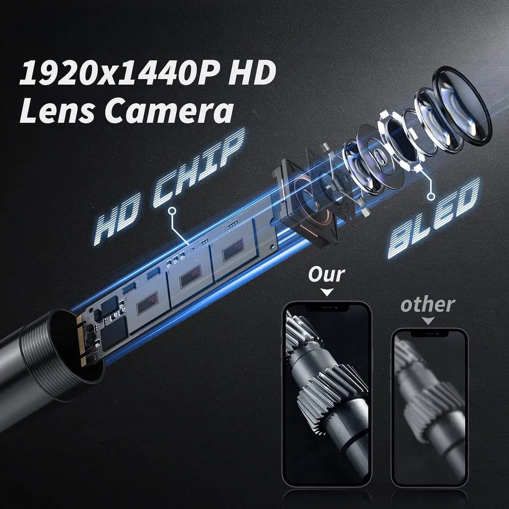 5m Flexible Inspection Camera for Smartphones and Tablets