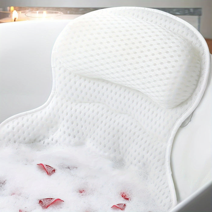 Neck Support Bath Pillow – Ergonomic Design for Comfort