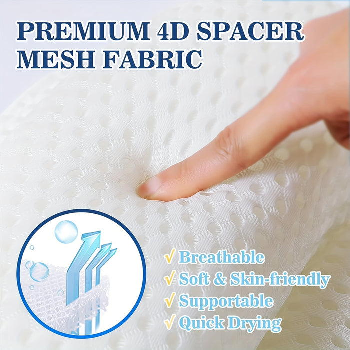 Neck Support Bath Pillow – Ergonomic Design for Comfort