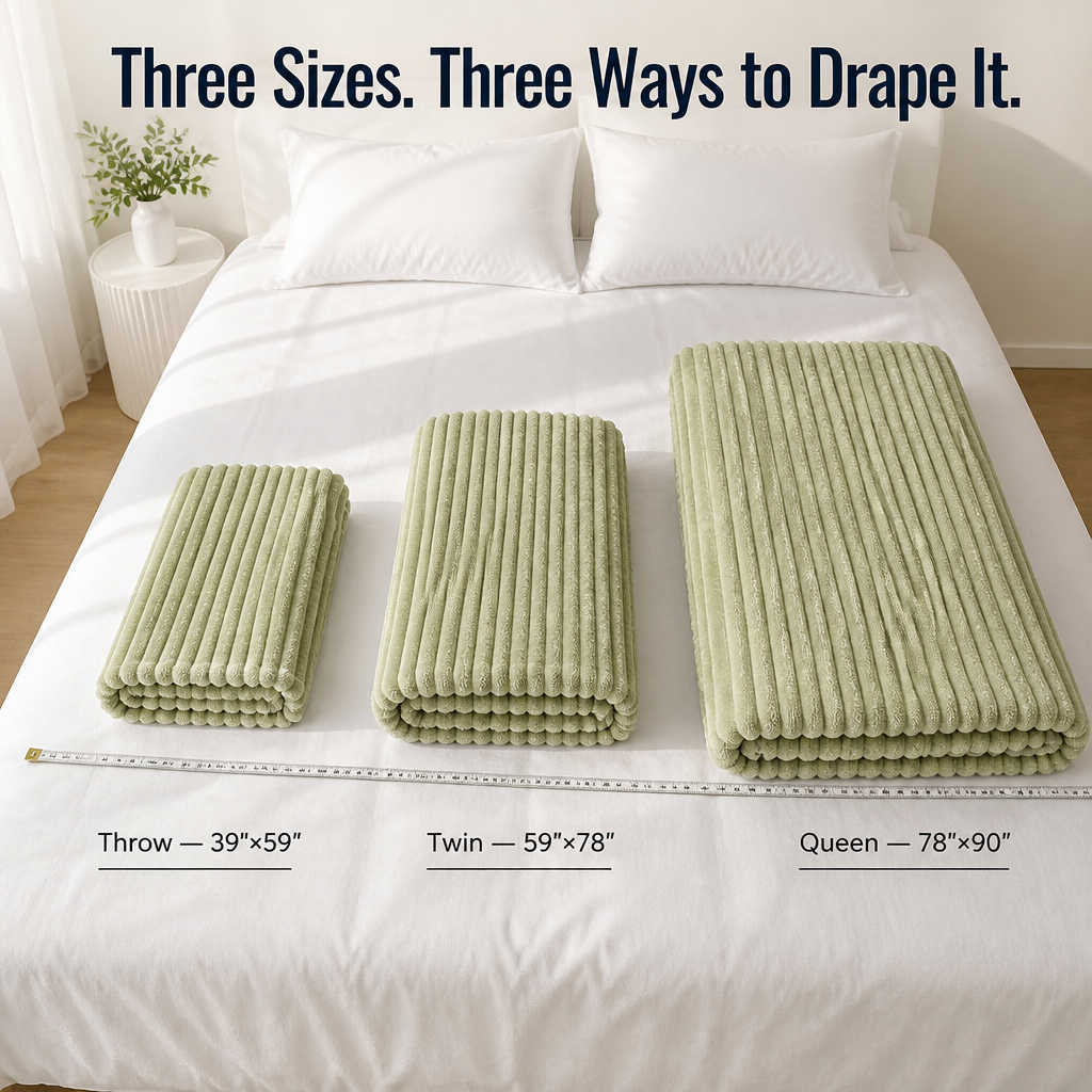 CozyNest™ — Envelop Yourself in Ribbed Flannel Comfort That Hugs You Back