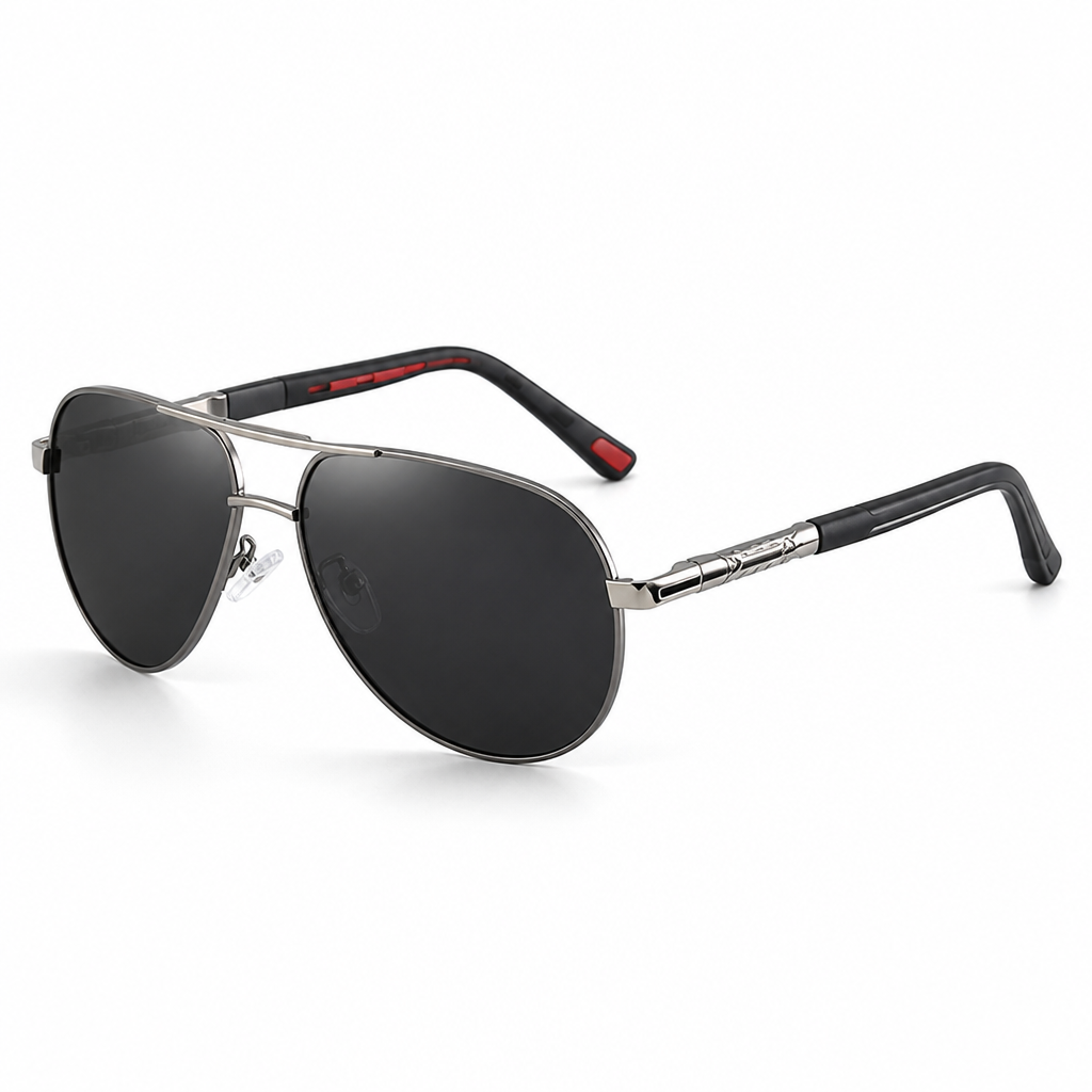 Polarized UV400 Anti-Reflective Aviator Sunglasses