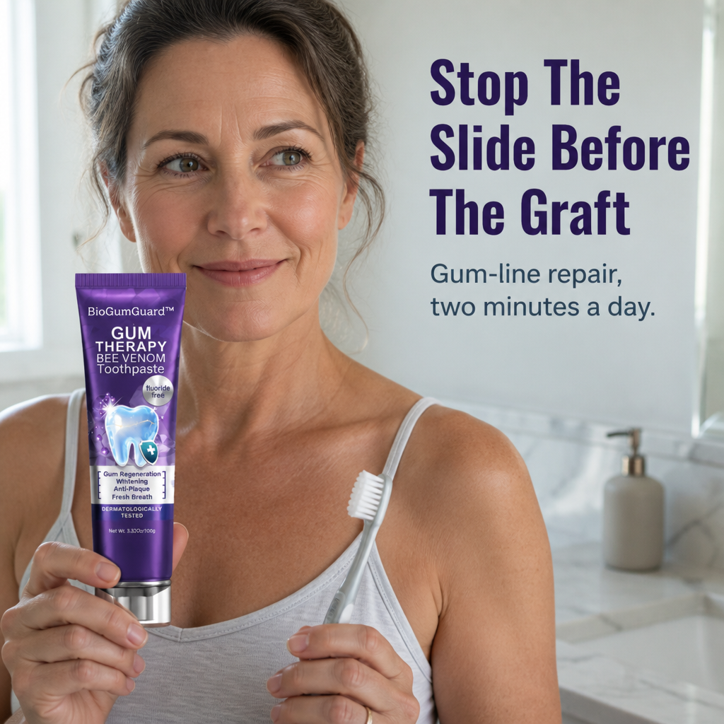 BioGumGuard™ — Calm Aching Gums, Stop Recession, and Preserve Your Teeth