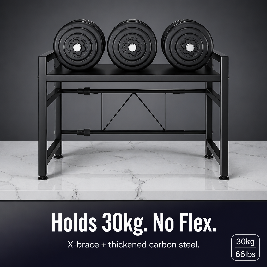 VersaLift™ Expandable Appliance Rack — Unlock Effortless Kitchen Space and Zero Clutter Chaos