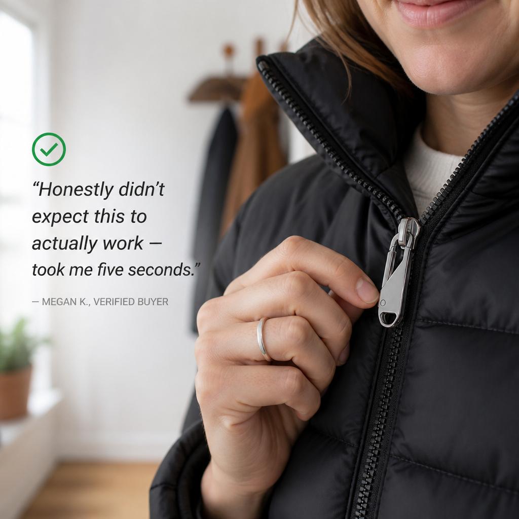 ZipProFix™ — Fix Any Damaged Zipper Pull in Less Than 10 Seconds | 8-Pack