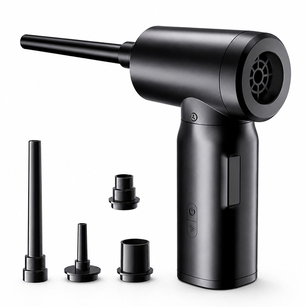 7500mAh USB Cordless Air Blaster (Blow & Vacuum)