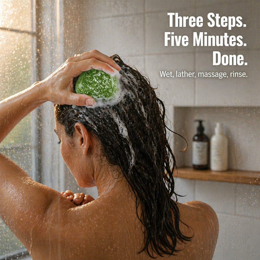 Verdanta™ Botanical Shampoo Bar — Halt Hair Drain & Fortify Roots Using Chinese Herbs