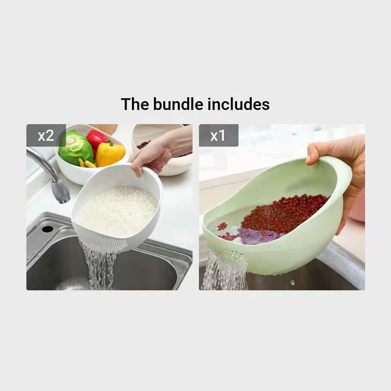 Multifunctional Strainer Basket for Kitchen Washing