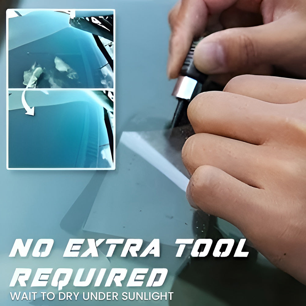 RazorSeal™ — Stop Cracks in Minutes and Reclaim Crystal-Clear Glass Confidence