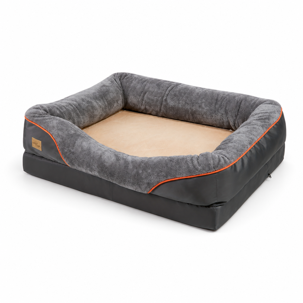 Extra-Large Orthopedic Foam Dog Bed (Washable Zipper Cover)