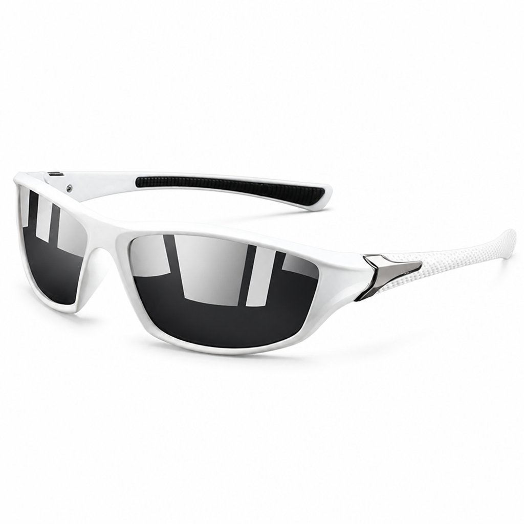 Polarized UV400 Rubber-Grip Wrap Sunglasses