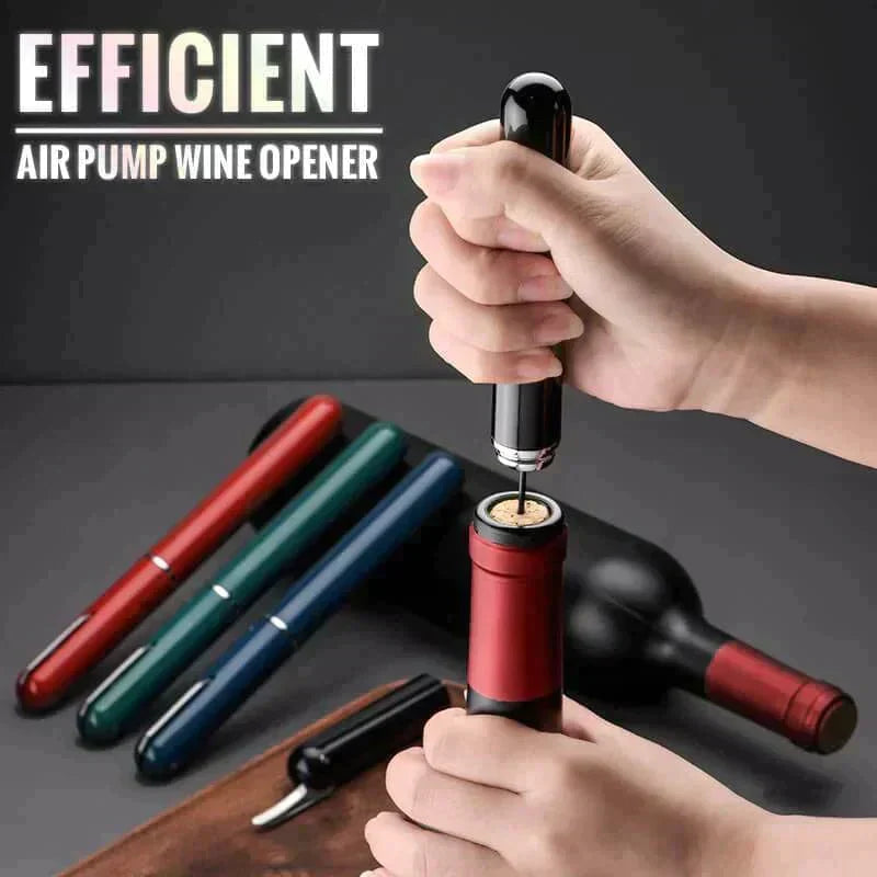 Air Pump Wine Opener – Effortless Cork Removal in Seconds