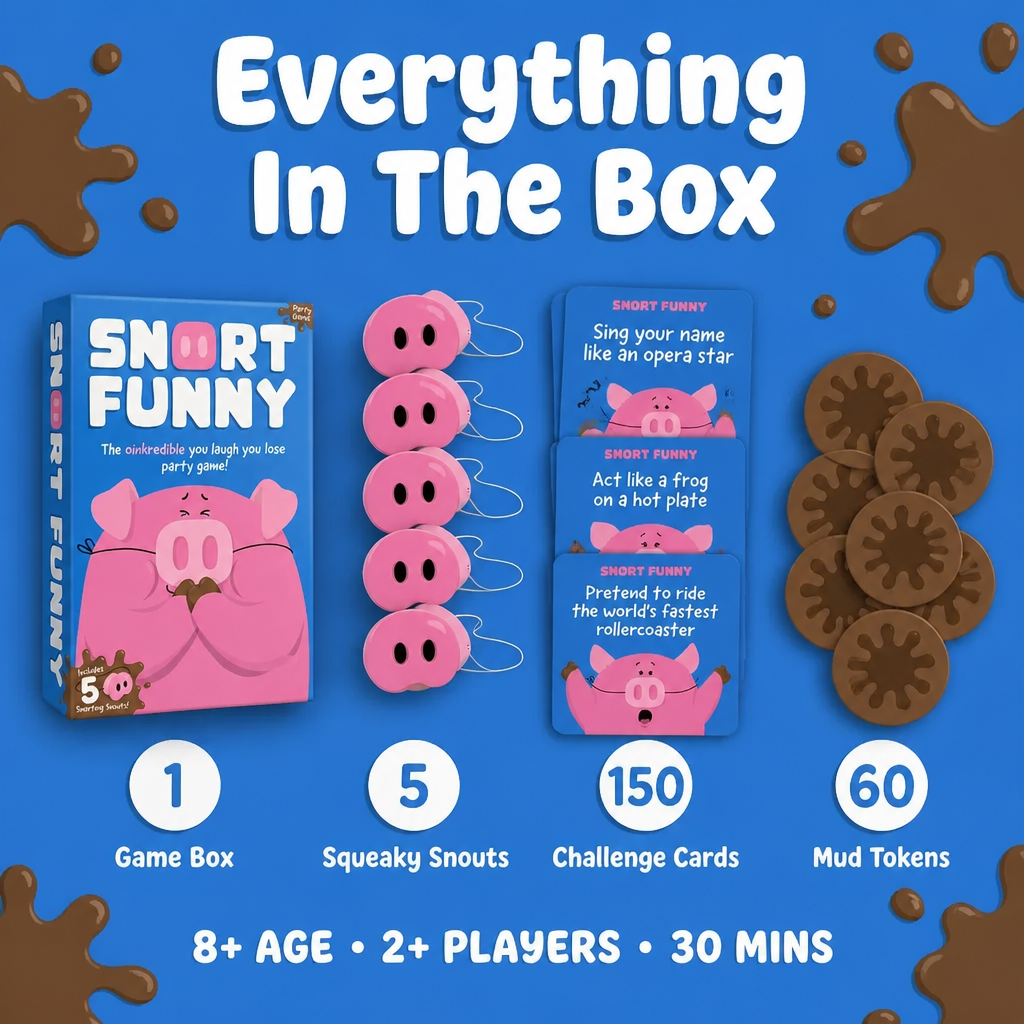 SnortBurst™ — Buckle Up The Snout, Resist The Snort-Laugh Initially