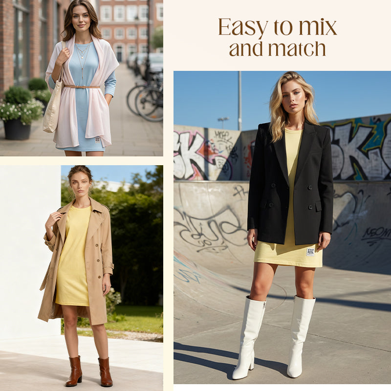 SerenEase™ Dress — Feel Unstoppable Comfort and Effortless Style All Day Long
