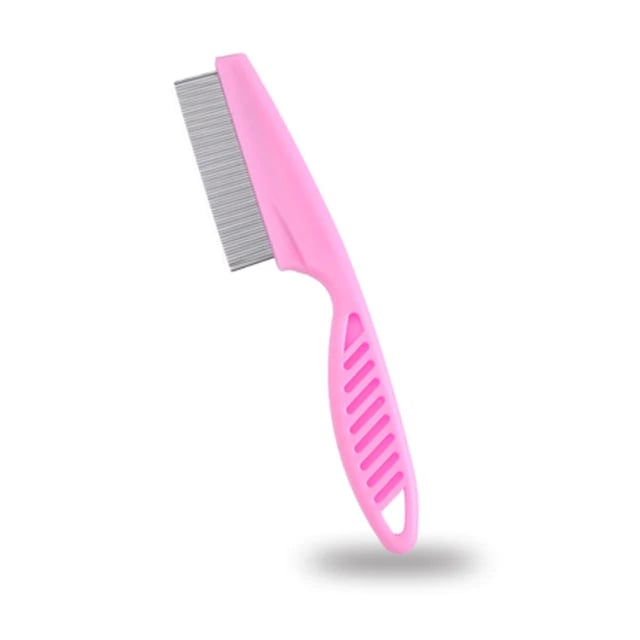 Stainless Steel Tooth Pet Grooming Comb for Gentle Coat Care