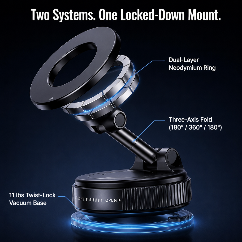 VeloGrip™ — Secure Your Phone Through Every Jolt, Brake & Backroad