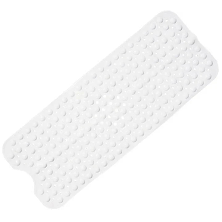 PVC Shower Mat 100 × 40 cm – Non-Slip Design with Suction Cups