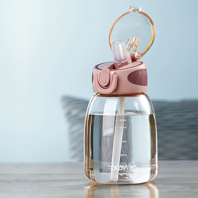 Compact Leakproof Water Cup with Straw – Mini Size
