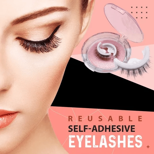 Self-Adhesive Reusable False Eyelashes