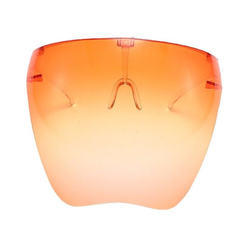 Large UV Protection Face Shield Sunglasses for Outdoor Activities