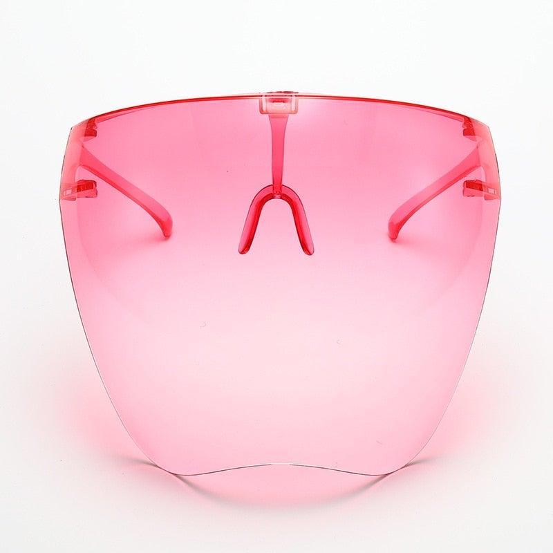 Large UV Protection Face Shield Sunglasses for Outdoor Activities