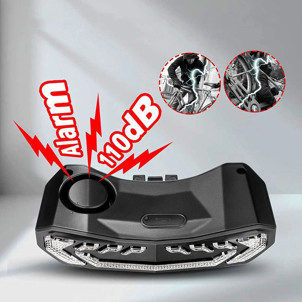 Bike Headlight with Security Alarm – Anti-Theft Feature