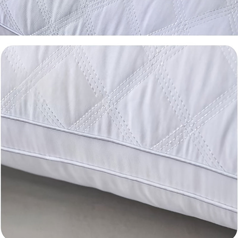Hypoallergenic 2-Pack Pillow Set – 3D Quilted Design