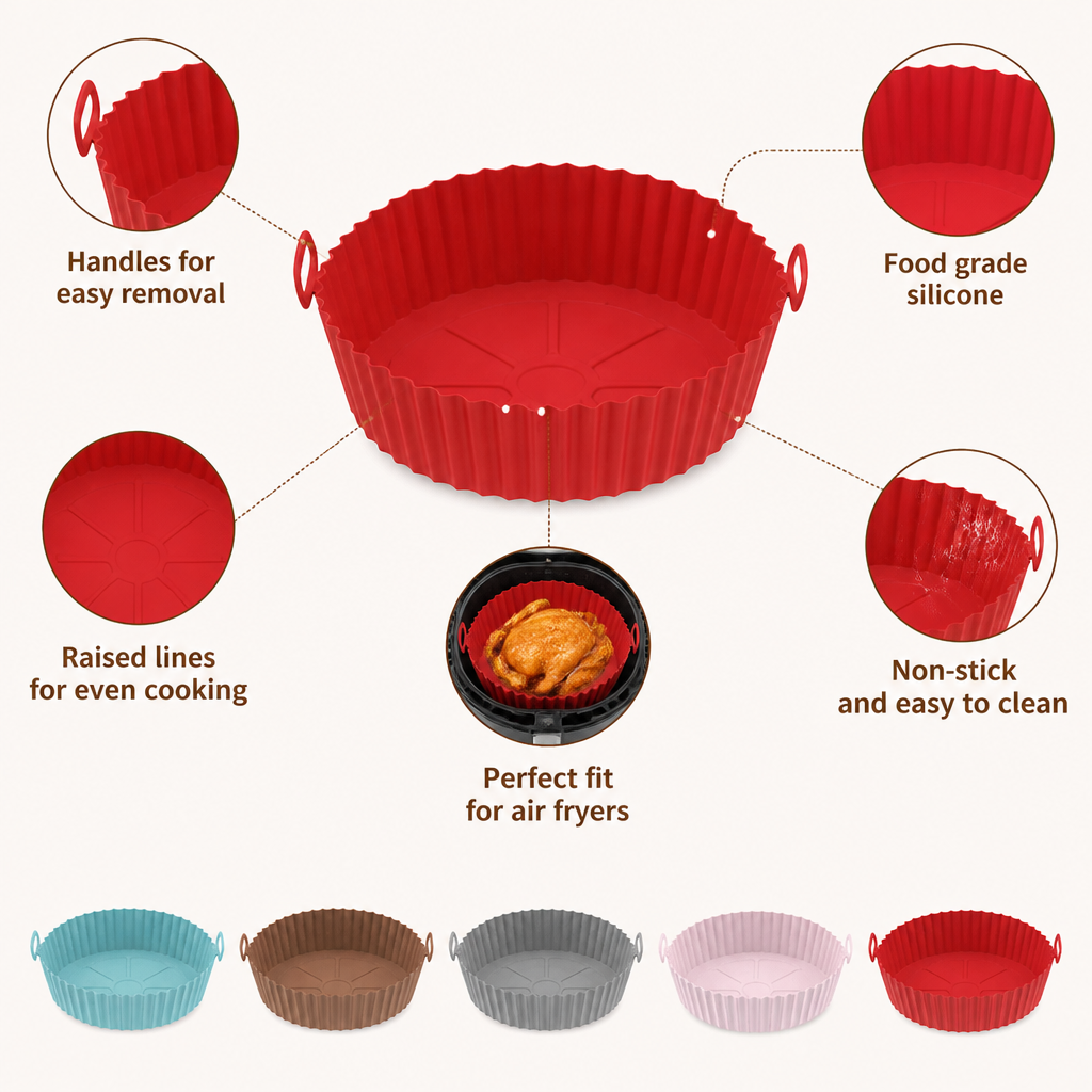VelouroMat™ — Effortless Cleanups for Crispy, Grease-Free Meals Every Time