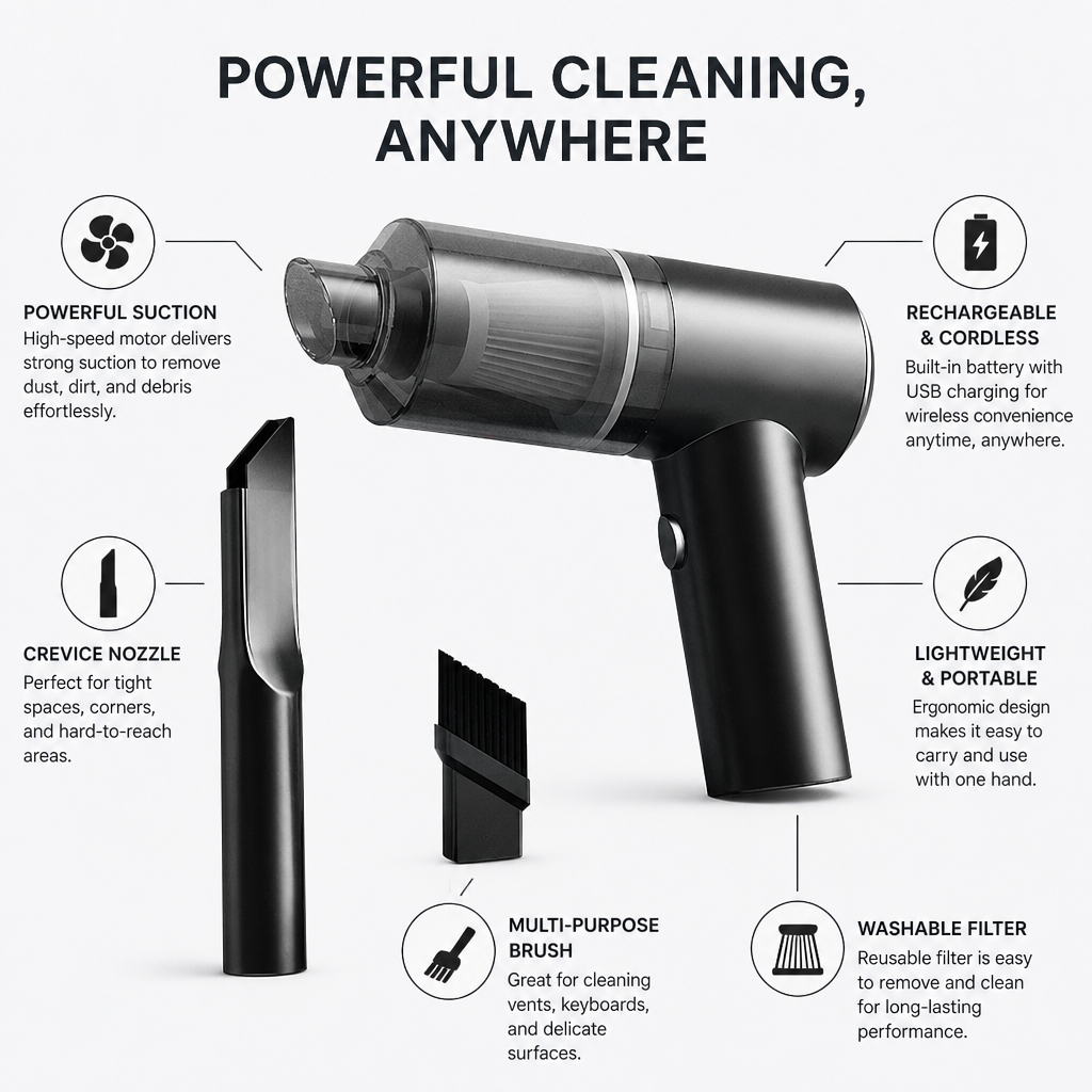 AeroVibe™ — Instantly Power Through Dust and Dirt with Featherlight Freedom