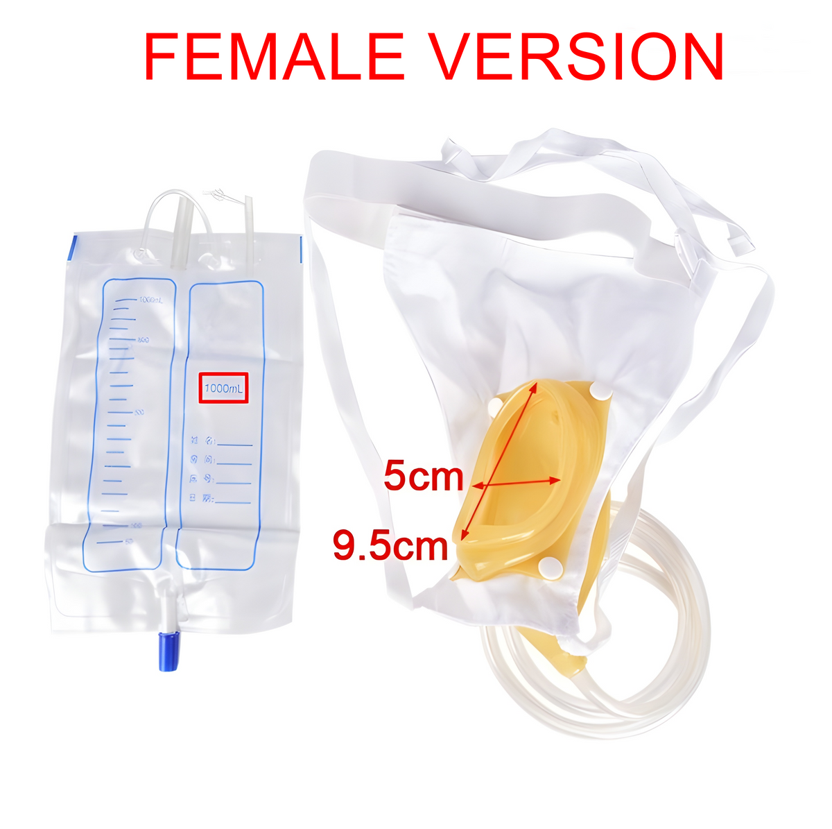 Washable Incontinence Briefs with Urine Collection Pouch - Approved for Seniors