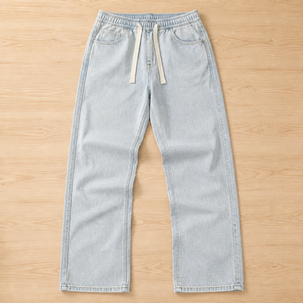 BreezeStride™ Men’s Loose Straight Jeans — Feel Fresh, Look Sharp, and Move Freely All Day