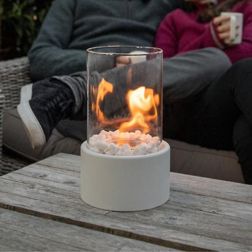 Bioethanol Tabletop Fireplace for Stylish Home Decor – Modern Living Room Accent