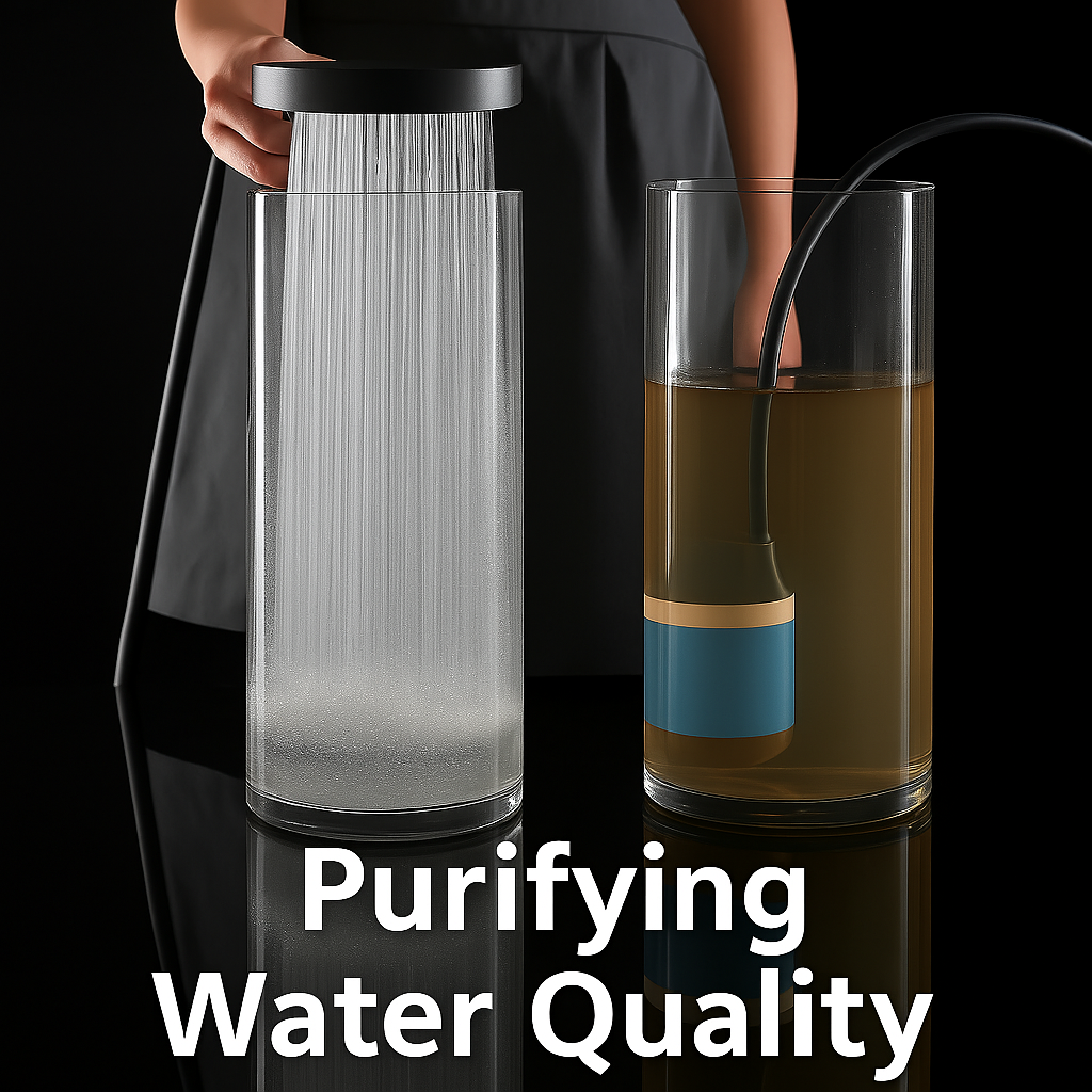 Filtered Shower Head with High Pressure | Hard Water Softener & Purifier
