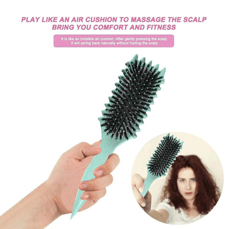 Curl Defining Hairbrush Suitable for Every Hair Type