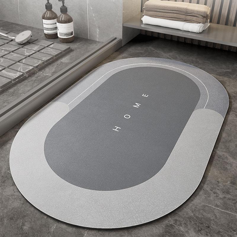 Ultra-Absorbent, Fast-Drying Bathroom Comfort Mat