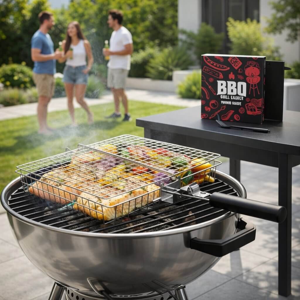 Stainless Steel BBQ Basket for Perfect Grilling