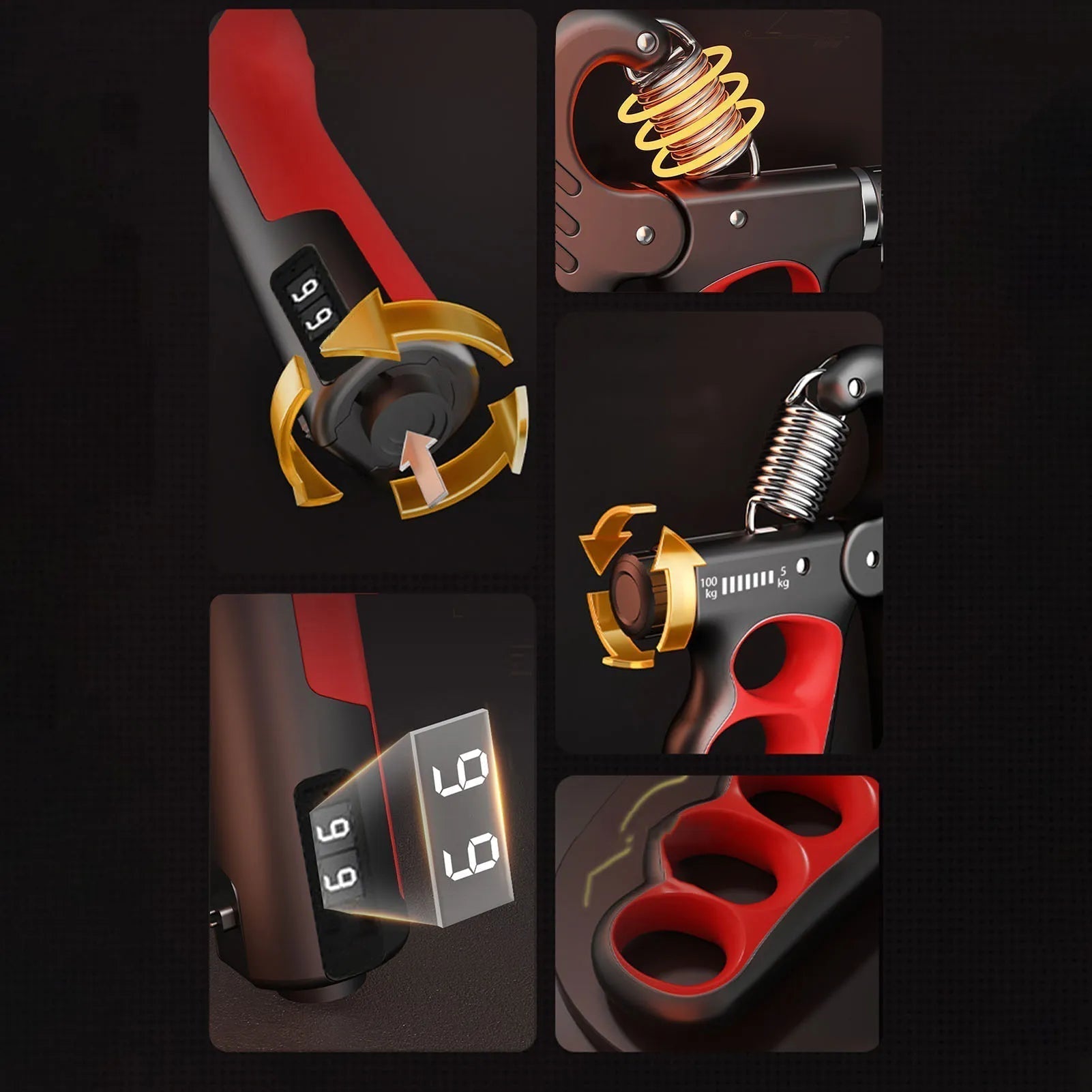 PowerGrip Pro | Adjustable Hand Strengthener Up to 100 kg