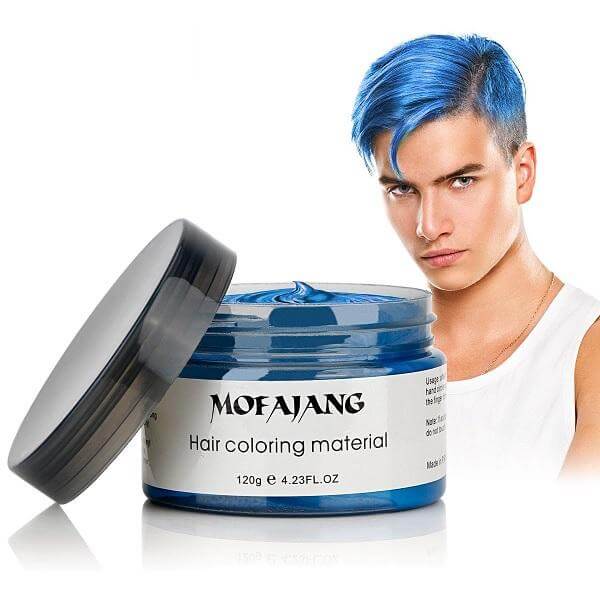 Eco-Friendly Hair Color Wax for Temporary Use – Washable Formula