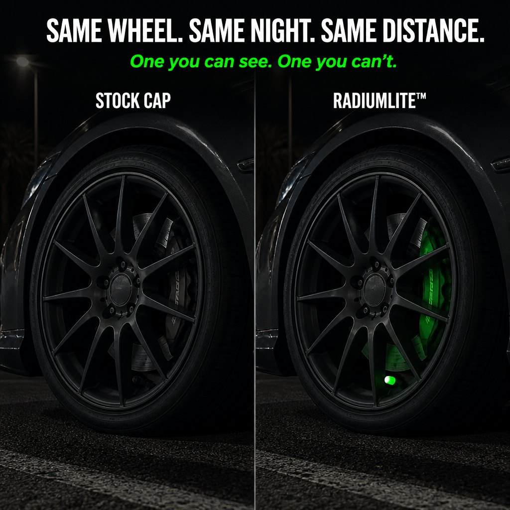Daylight Charging Wheel Lights – Nighttime Glow for All Wheels