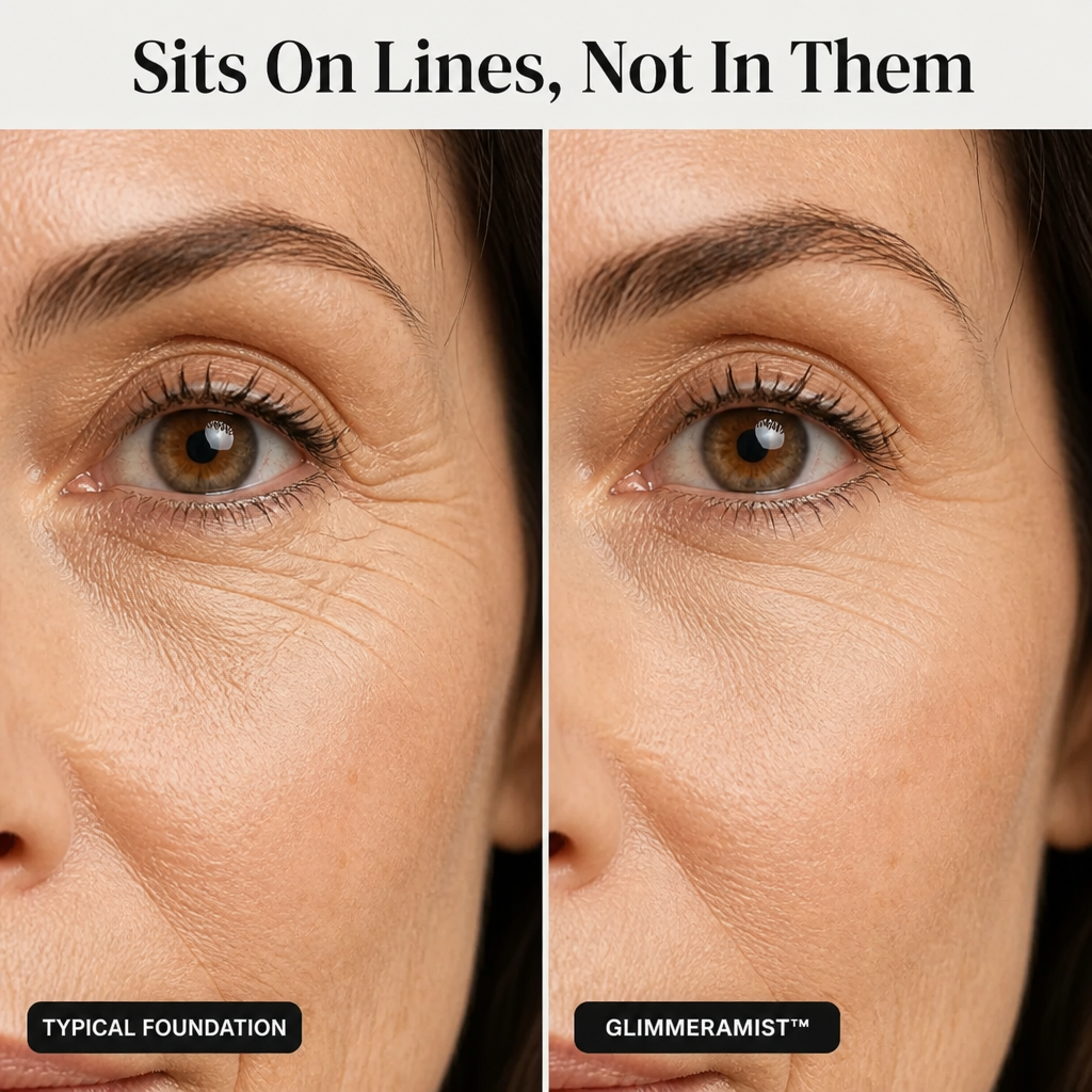 GlimmeraMist™ — Match Your Skin in One Drop, Soften Spots and Lines All Day |