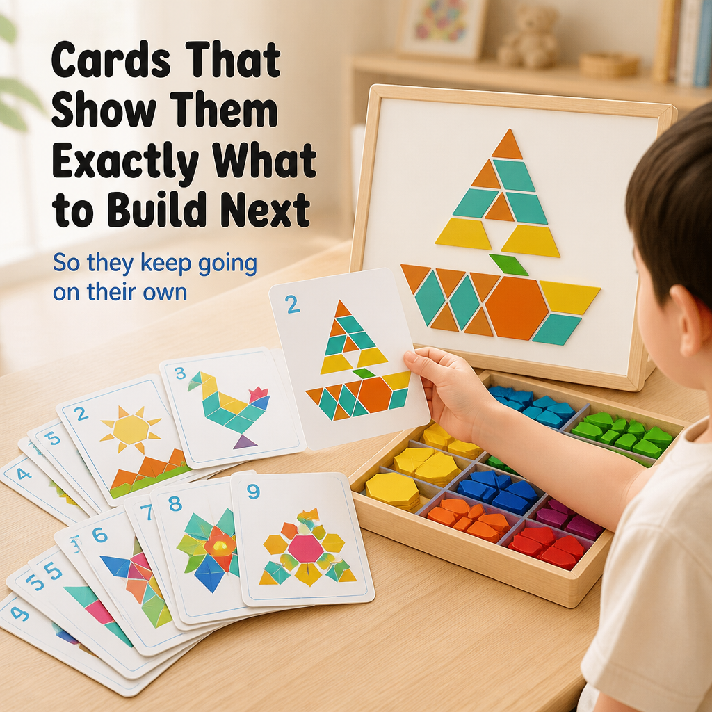 VivaBuilds™ — Build, Count & Create on a Magnetic Board That Holds Their Focus