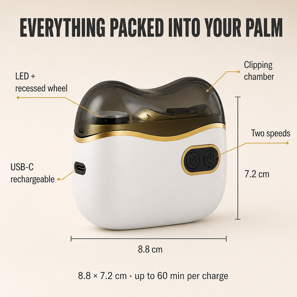 LumeNail™ — Trim Baby & Family Nails Safely Without a Single Nick