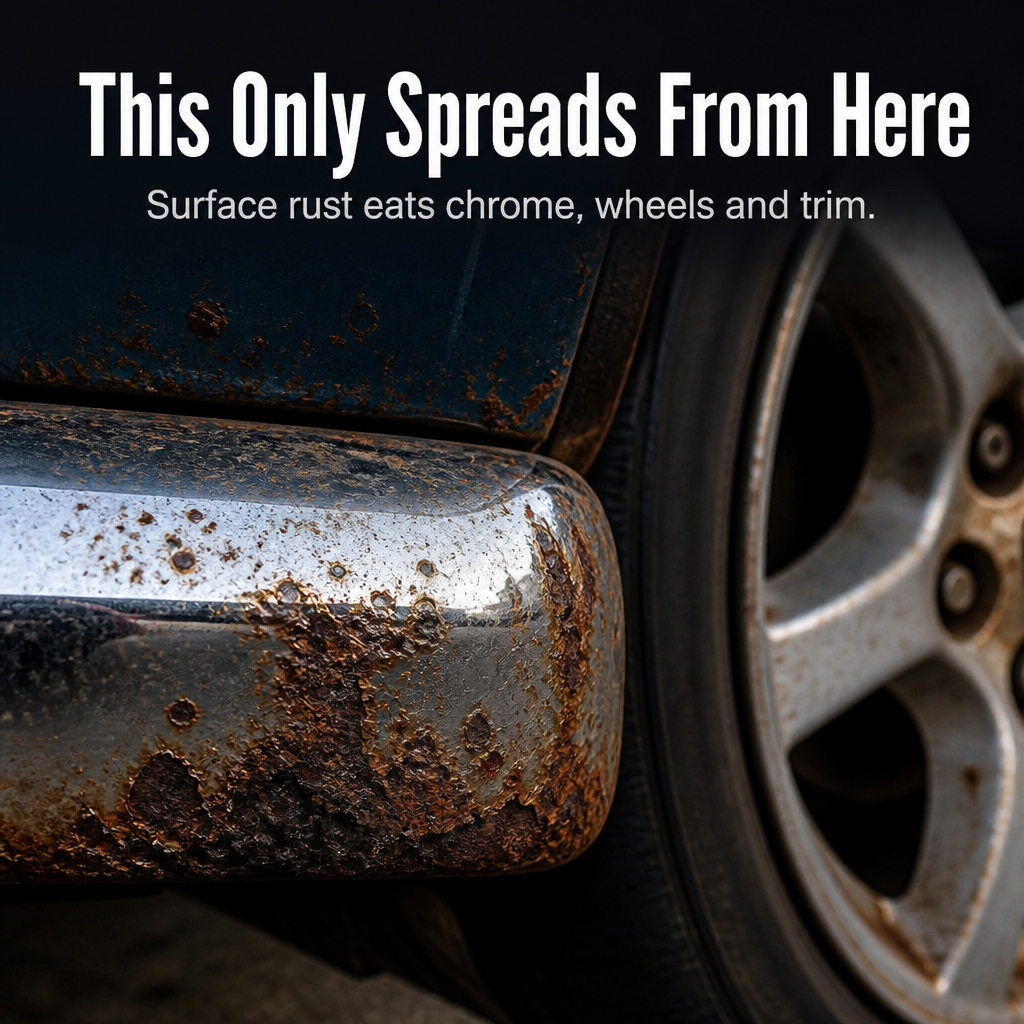 IronFend™ — Dissolve Years of Rust in Minutes Without Scrubbing or Paint Damage